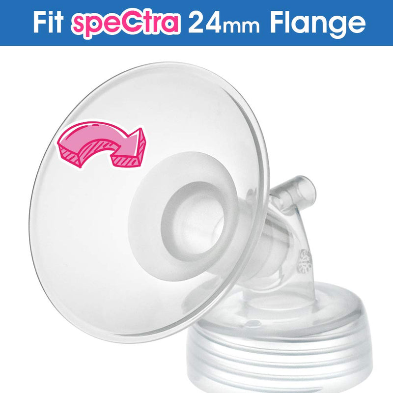 Breast Pump Parts | Flange Insert for Medela and Spectra breast pump | Mamagoose | Part/Accessory for Medela