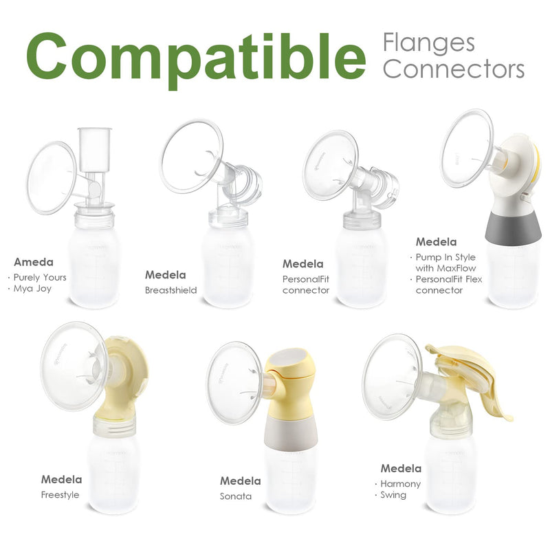 Breast Pump Parts | Maymom Standard Mouth Breast Milk Storage Bottle, 150ml | Mamagoose | Part/Accessory for Spectra