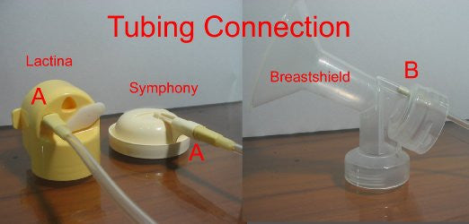 Breast Pump Parts | Tubing for Medela Latina, Symphony and Pump-in-Style (PIS) | Mamagoose | Part/Accessory for Medela