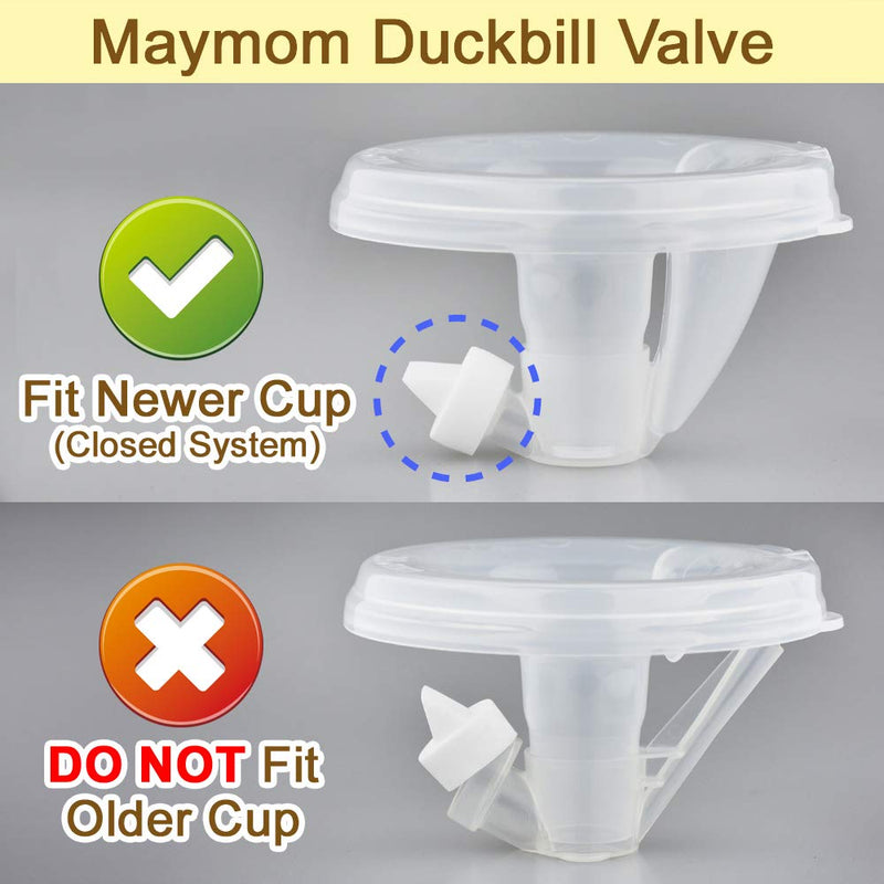 Breast Pump Parts | Maymom Duckbill Valve for Freemie Closed System Spectra Handsfree | Mamagoose | Part/Accessory for Freemie