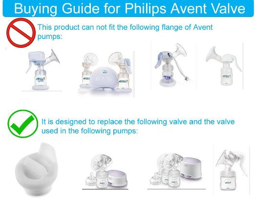 Breast Pump Parts | Valve Duckbill for Philips Avent Comfort Breast Pump | Mamagoose | Part/Accessory for Philips Avent