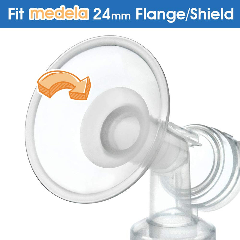 Breast Pump Parts | Flange Insert for Medela and Spectra breast pump | Mamagoose | Part/Accessory for Medela