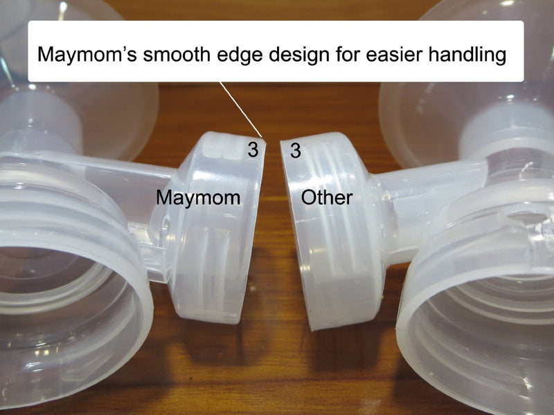 Breast Pump Parts | Maymom Breast shield Flange for Medela breast pump with valve and membrane | Mamagoose | Part/Accessory for Medela