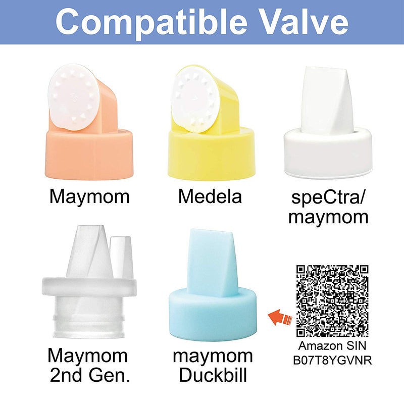 Breast Pump Parts | Maymom Wide Neck Base Connector for Spectra Pump | Mamagoose | Part/Accessory for Medela