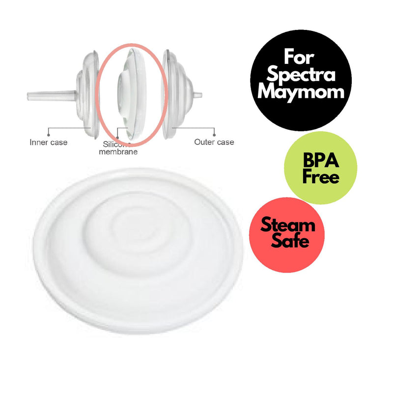 Breast Pump Parts | Maymom Membrane for Spectra & Maymom backflow protector | Mamagoose | Part/Accessory for Spectra