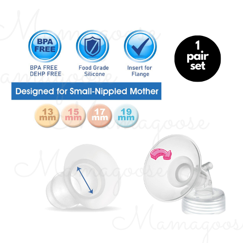 Breast Pump Parts | Flange Insert for Medela and Spectra breast pump | Mamagoose | Part/Accessory for Medelaa